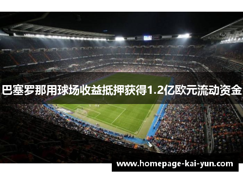 巴塞罗那用球场收益抵押获得1.2亿欧元流动资金 巴塞罗那用球场收益抵押获得1.2亿欧元流动资金